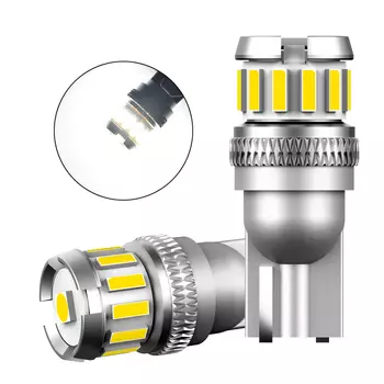 2x W5W LED T10 Светодиодные лампы Автомобильные боковые габаритные огни Лампа номерного знака для Nissan Qashqai Almera Juke Tiida X-Trail Note J11