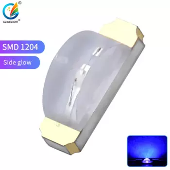 3000 шт./упаковка, светодиод Czinelight 1204 Smd, фиолетовый 395 нм, светодиод