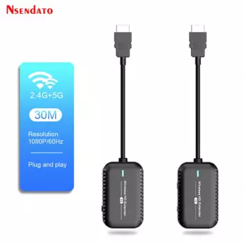 30 м беспроводной удлинитель HDMI типа C, видеопередатчик, приемник, совместное использование экрана, ТВ-ключ, адаптер для PS4, DVD, ТВ-приставки, камеры, ПК