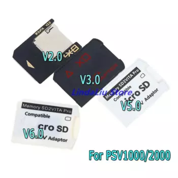 30 шт. SD2VITA для карты памяти PS Vita TF для PSVita PSV 1000 2000 адаптер 2,0/3,0/5,0/6.0 система SD Micro для PSV1000 2000