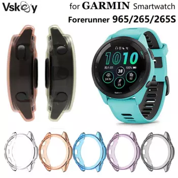 30 шт. защитный чехол для Garmin Forerunner 965 Forerunner 265 265S умные часы мягкий бампер из ТПУ противоударный защитный чехол