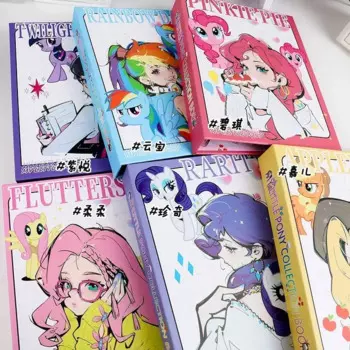 320 шт. Персонализированная версия My Little Pony, блокнот для карт, альбомов, букв, подарочных игрушек