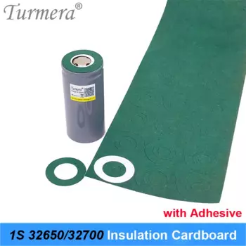 32650 32700 Lifepo4 Battery Insulation cardboard 36Pieces 1S with Adhesive for 32650 Battery Pack Insulating Glue Patch Positive