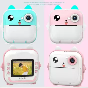 32G карта памяти, цифровая камера, игрушки, мгновенная печать, 1080P, игрушки для уличной фотографии, HD-экран, мини-детская игрушка-камера, рождественские подарки