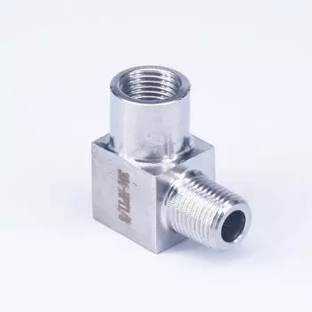3500psi 1/8 "NPT женский и мужской угловой фитинг для труб 304 Нержавеющая сталь Вода газ масло 250 бар