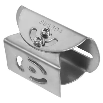 360 Degree Adjustable Security Camera Mount Sturdy Stainless Steel Wall Bracket for Indoor Use Easy Install Monitor Support