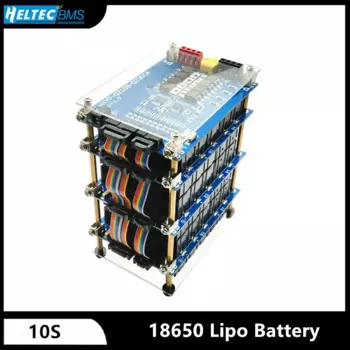 36 в 10S Power Wall 18650 аккумулятор 10S BMS Li-Ion литиевый 18650 Держатель батареи BMS PCB DIY Ebike батарея 10S коробка для батарей