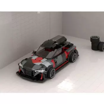 380 шт., Детский конструктор MOC Speed Champion City