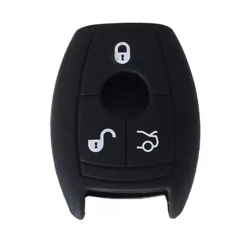 3-кнопочный силиконовый чехол Keyyou, чехол для ключа для MERCEDES BENZ C CL CLK E G GL M S SLK CLASS, чехол для ключа с дистанционным управлением