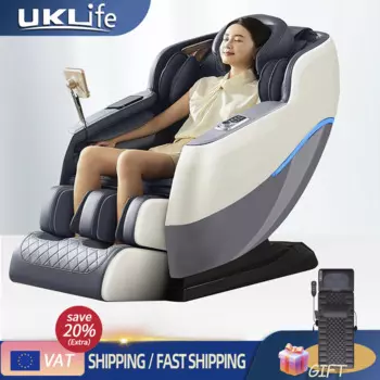 3-летняя гарантия 4D Домашняя подушка безопасности с нулевой гравитацией Массажные кресла для всего тела Тепловой массаж Диван Офисное кресло AI Обнаружение формы тела