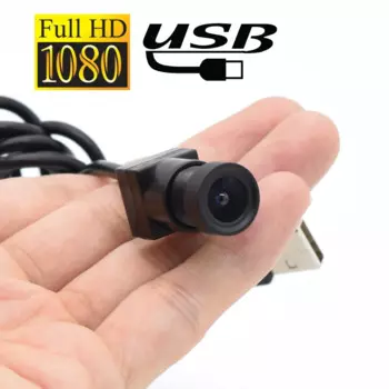 3 Мп 16 мм объектив 1080P Full HD USB модуль камеры MJPEG 30fps высокоскоростная мини-камера видеонаблюдения Linux UVC Android веб-камера мини-камера видеонаблюдения