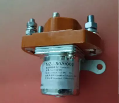 3 шт., новый MZJ-50A 24 В, новый контактор постоянного тока для электромобиля 50 А