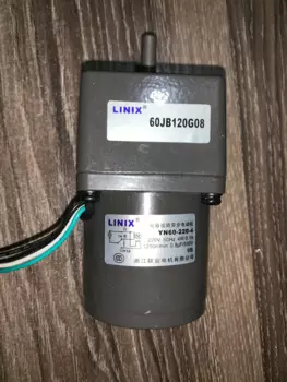 3-строчный двигатель постоянного тока с замедлением, двигатель LINIX 60JB120G YN60-220-4, новый оригинал