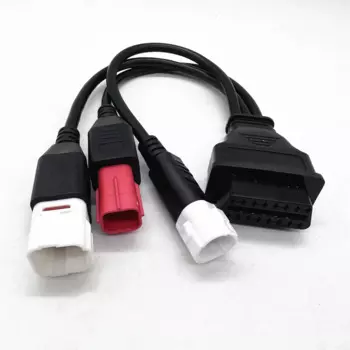 3 в 1 диагностический кабель для мотоцикла для Yamaha 3pin 4pin для honda 6pin OBD2 Кабель-адаптер OBD 2 Удлинительный кабель для двигателя