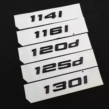 3d-наклейка на багажник автомобиля из АБС-пластика 114i 116i 118i 120i 123i 125i 130i 116d 118d 120d 125d 130d эмблема логотип для BMW E87 F20 E81 E82