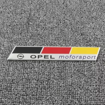 3D алюминиевый значок эмблемы автомобиля, наклейка на багажник для Opel Astra H G J Insignia Mokka Zafira Corsa Vectra C D, аксессуары для кузова