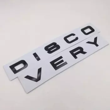 3d логотип ABS Discovery с буквами, передний капот автомобиля, гриль, значок багажника для Land Rover Discovery 4, эмблема, наклейка, аксессуары
