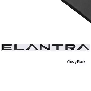 3D металл для ELANTRA 2020 2021 2022, гибридная эмблема с буквами, наклейки на задний багажник автомобиля, значок, автоаксессуары, Стайлинг