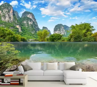 3d обои xuesu, фотообои с красивым пейзажем для гостиной, 8d