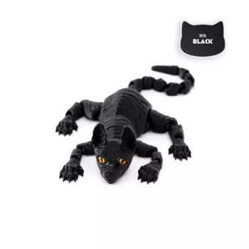 3D-печатная статуэтка кошки sphynx пластик