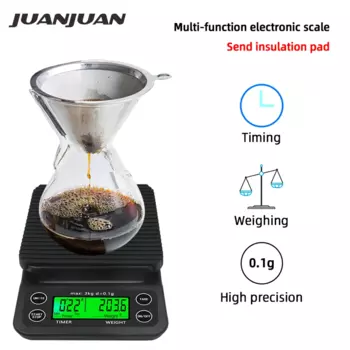 Цифровые весы JUANJUAN для кофе 3 кг/0,1 г