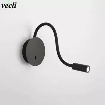 Настенная лампа VECLI 3Вт черная/белая