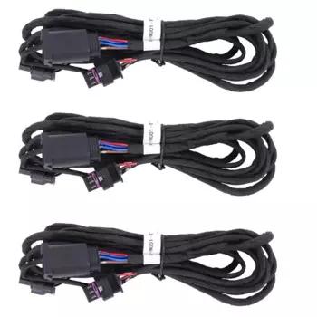 3x Автомобильная Передняя стандартная жгут проводов для BMW 3 4 Series F30 61129313607