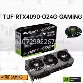 4090 4070 Видеокарта ROG STRIX RTX4090 O24G GAMING GDDR6X 21000 МГц 24 ГБ 384 бит Поддержка материнской платы INTEL AMD HDCP Видеокарта