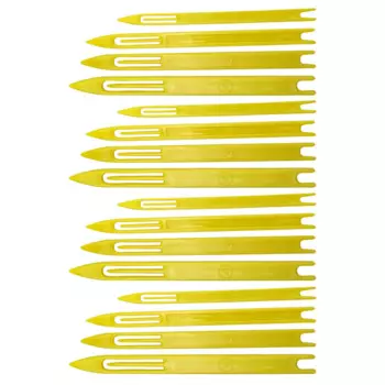 40 Pcs Toolkit Knitting Accessories Net Mending Shuttles Fishing Nets Thread Needle Plastic Netting Repair Cast repair net tool
