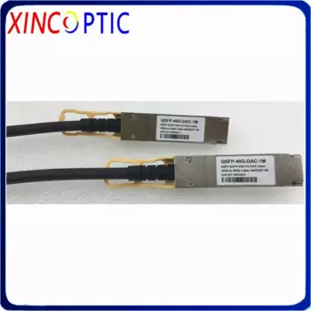 40G QSFP + к QSFP + 3M DAC кабель, 40G QSFP + к QSFP + 30AWG Пассивный кабель прямого подключения медный Twinax