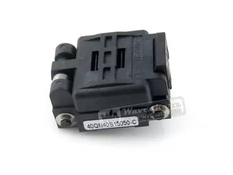 40QN40K15050 40QN40S15050 Plastronics IC тестовая розетка 0,4 мм Шаг QFN40 MLP40 MLF40 упаковка