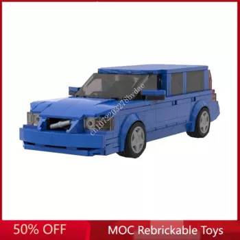 412 шт., Детский конструктор MOC Speed Champion Универсал