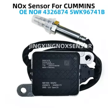 4326874 5WK96741B 28729846 оригинальная новая розетка Датчик NOx для Cummins 15.0L 11.0L ISX Kenworth T660 T680 T700 T800 W900 C500 Pet