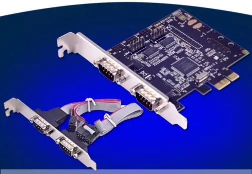 4 порта RS232 DB9 серийный PCI-Express контроллер карты чипсет для MosChip MCS9904