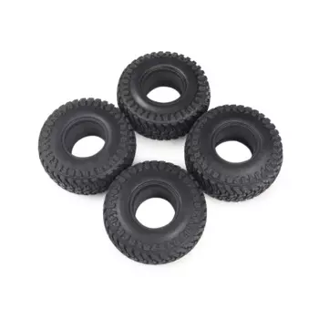 4 шт. 107 мм 1,9 дюйма резиновые шины Rock/колесные шины для 1:10 RC Rock Crawler Axial SCX10 90047 D90 D110 TF2 Traxxa S TRX-4