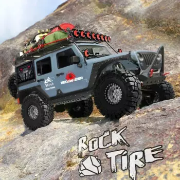 4 шт. 1,9 резиновая шина для 1/10 RC гусеничного автомобиля Axial SCX10 Pro Capra TRX4 RC4WD D90 Redcat
