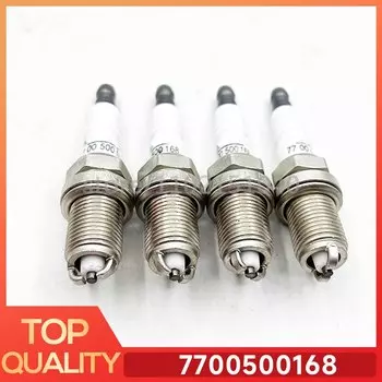 4 шт., 7700500168 стандартная Свеча зажигания для RENAULT SANDERO STEPWAY, LOGAN, THALIA, Clio II, Kangoo, 1997 л, 2001 л, л,-