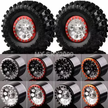 4 шт., алюминиевые колесные шины для радиоуправляемых моделей Traxxas HPI, 2,2 дюйма