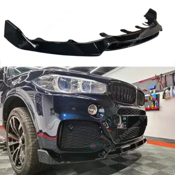 4 шт. MT стиль передний бампер сплиттер спойлер для губ диффузор для BMW X5 F15 30d 40d 35i M50i M50d Bodykits 2013-2018 тюнинг