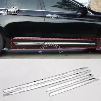 4 шт., хромированные накладки на боковые двери корпуса Honda Accord sedan 2008-2012