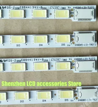 4 шт./лот для TCL D46P6100D подсветка для ЖК-телевизора, лампа для подсветки/lef2, фотолампа, 1 шт. = 60 светодиодов, 518 мм