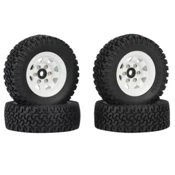4 шт., металлические шины для обода колеса 1,55 RC Crawler Car Axial Jr 1/10 D90 TF2 Tamiya CC01 LC70 MST,1