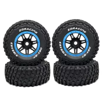 4 шт., шины для колес радиоуправляемого автомобиля для ZD Racing DBX-07 DBX07 1/7, обновленные детали для радиоуправляемого автомобиля, запасные аксессуары