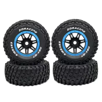 4 шт., шины для колес радиоуправляемого автомобиля для ZD Racing DBX-07 DBX07 1/7, обновленные детали для радиоуправляемого автомобиля, запасные аксессуары