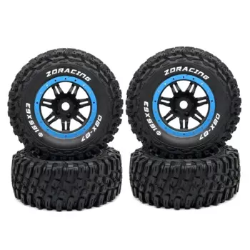 4 шт., шины для колес радиоуправляемого автомобиля для ZD Racing DBX-07 DBX07 1/7, обновленные детали для радиоуправляемого автомобиля, запасные аксессуары