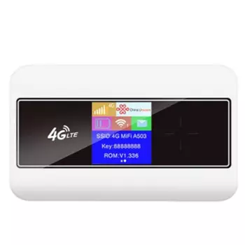 4G SIM-карта, Wi-Fi-маршрутизатор, цветной ЖК-дисплей, модем Lte, карман для SIM-карты, точка доступа MIFI, 10 пользователей Wi-Fi, комплект деталей со встроенной батареей