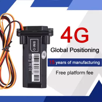 4G ST901 мини Водонепроницаемый GPS-трекер телефон с 4-контактным кабелем с реле для дистанционного управления встроенным аккумулятором автомобиля
