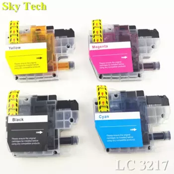 4х совместимый чернильный картридж для LC3217 LC 3217, для Brother MFC-J5330DW J5335DW J5730DW J5930DW J6530DW J6930DW J6930DW J6935DW