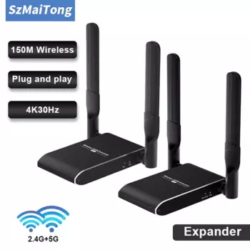 4K 150m HDMI-совместимый беспроводной удлинитель HDMI-совместимый видеопередатчик приемник для PS4 камеры ноутбука ПК монитора ТВ