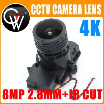 Объектив Chuan Wei 2,8 мм 8MP F0.95 для IMX327, IMX307, IMX290, IMX291